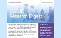 screenshot of CASJE Research Digest Issue #8